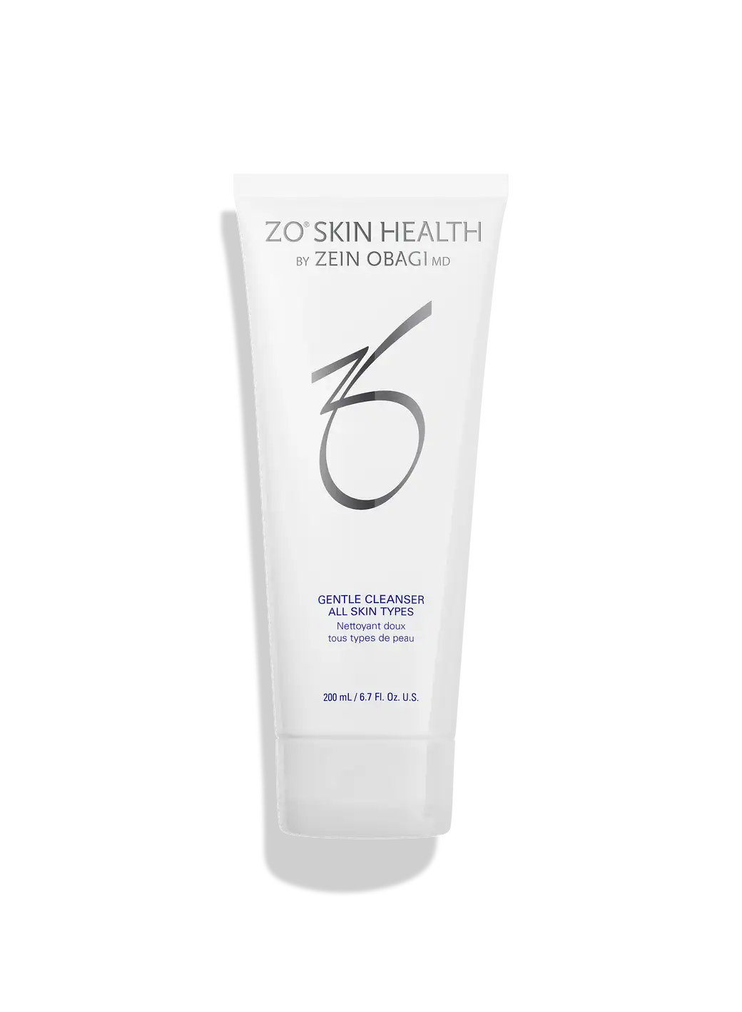 ZOE Skin Health gentle cleanser for all skin types, 200ml bottle.
