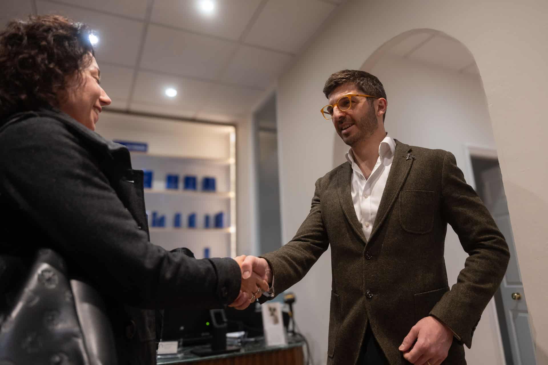 Consultation at Cannelle Skin Clinic in Oxford, where skin type and laser suitability are assessed.
